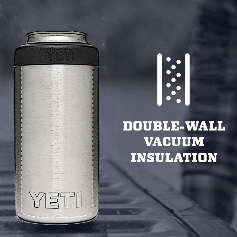 YETI Rambler 16 oz. Tall Can Insulator for Tallboys, White (NO CAN INSERT)