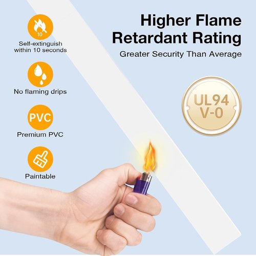 Delamu Cord Hider - 157in Premium Cable Management Covers for Wall Wires | White, 0.95in x 0.55in