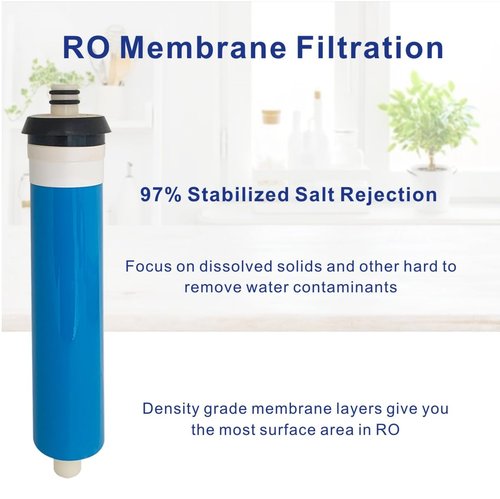 Reverse Osmosis Replacement Filter Kits Compatible with Whirlpool WHER 12 & 18 and Eco Water ERO-350 RO System