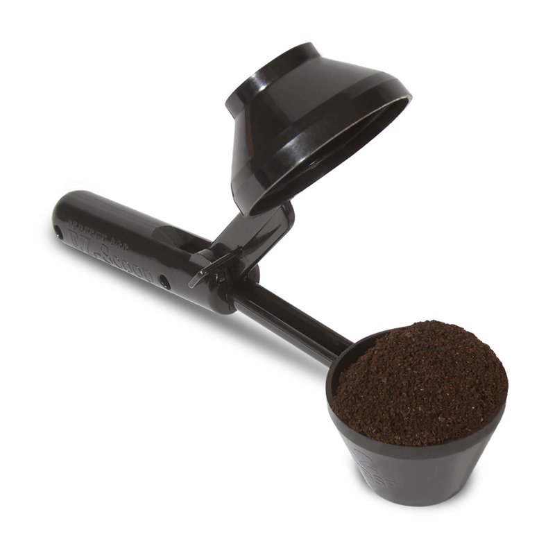 Cafe Supreme 5-Stream Reusable Single Serve Coffee Filter K Cup Pod + EZ-Scoop Coffee Scoop with Funnel | Compatible with Keurig 1 or 5-Stream Coffee Makers