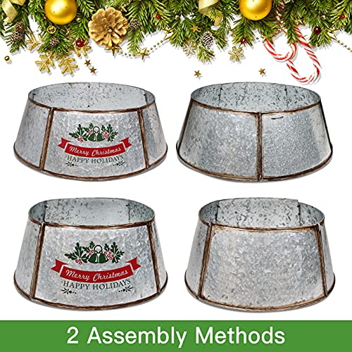 Darnassus Metal Christmas Tree Collar Ring 29.1" Dia Base