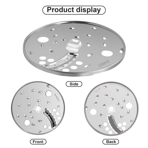 SLICE SHRED DISC BLADE for Hamilton Beach Food Processor 70730 70670 70740 70760