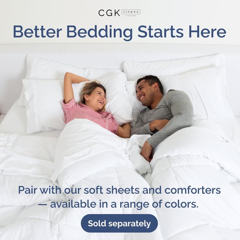 Pleated Bed Skirt Queen Size - 3 Sided Pleated Bed Skirt Queen - Ultra-Soft, Easy Fit with 12 Inch Tailored Drop - Hotel Quality, Wrinkle Free & Fade Resistant - for Women, Men, Kids & Teens - White