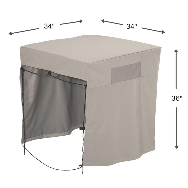 Heavy-Duty Side Draft Evaporative Cooler Cover (34 in. x 34 in. x 36 in.)