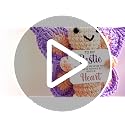 PORSWISH Style 3 Handmade Crochet Butterfly Friendship Gift for Women, BFF, Long Distance, Birthday, Keepsake