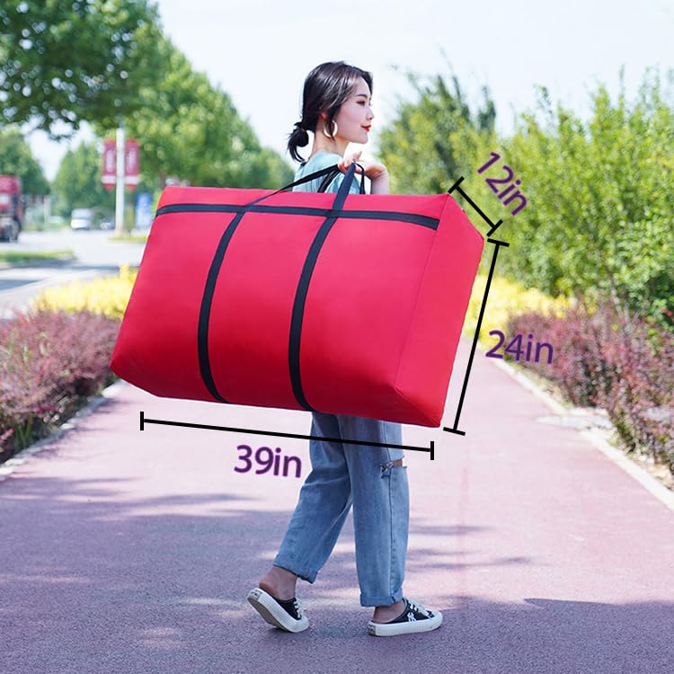 HikoolSS Red 4ft Christmas Tree Storage Bag, Heavy Duty 39x12x24in, Waterproof