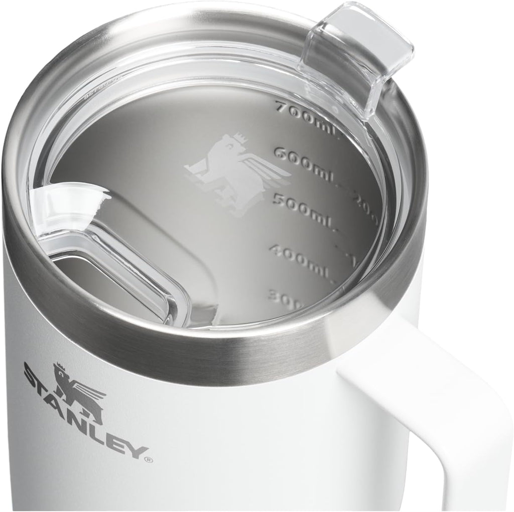 STANLEY Everyday Suburban Mug - 24 oz Insulated Stainless Steel | Drink Through Lid | BPA-Free | Frost