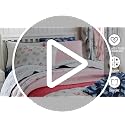 Twin XL Microfiber Sheet Set - Poppy Plaid Kids Bedding with Pillowcase