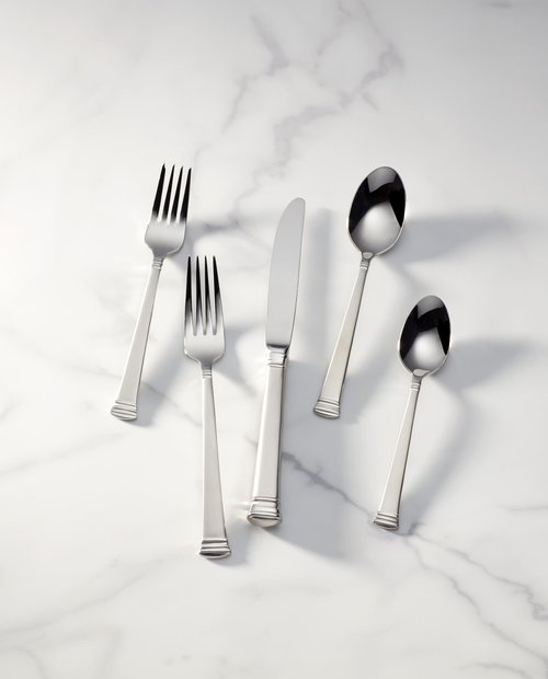 Lenox Eternal 5-Piece Stainless Flatware Placesetting - , Silver