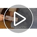 Anti-Slip Rug Grippers for Hardwood Floors - 12 Piece Non-Slip Carpet Tape