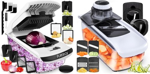 Fullstar Chopper & Mandoline Set - Versatile Kitchen Tools for Effortless Food Prep