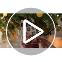 Quidditch Supplies Diagon Alley Christmas Ornament with Light Effect