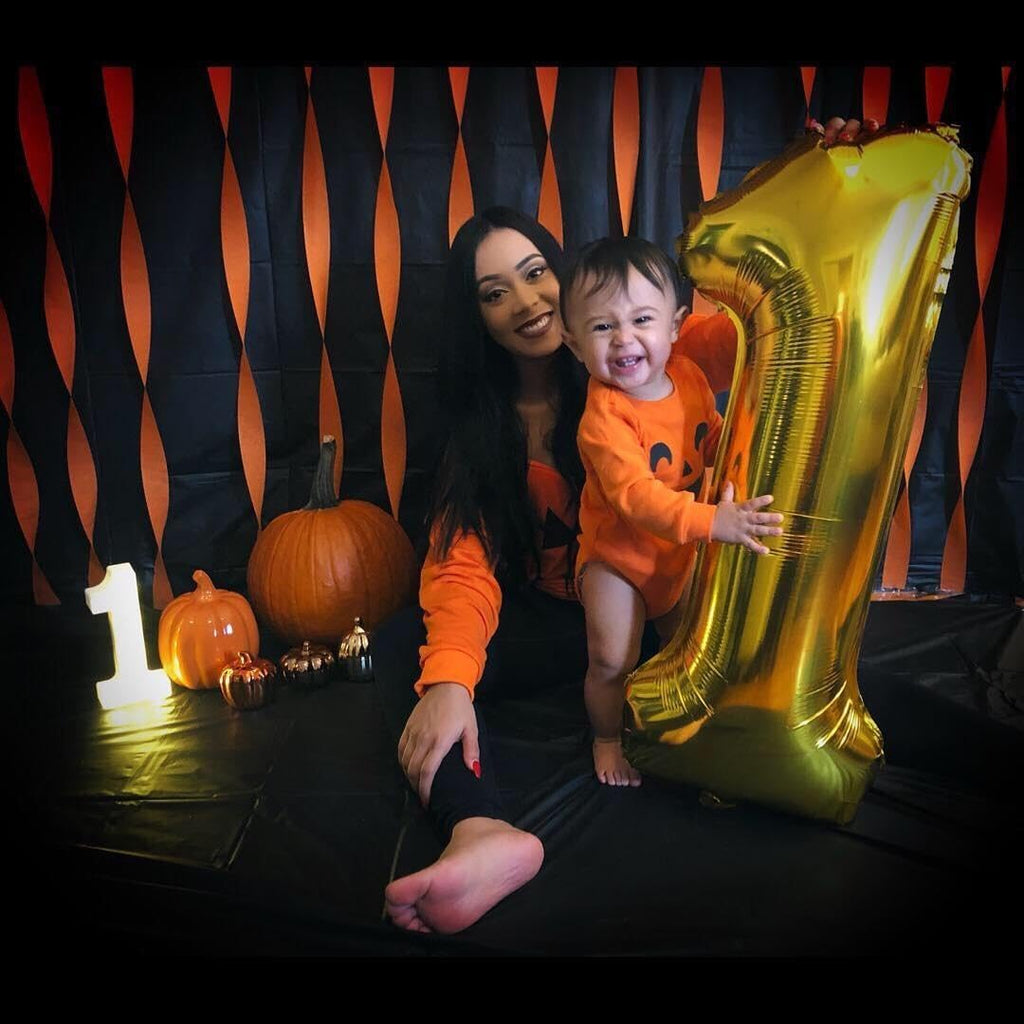 Number Balloons 40 Inch Gold 1 - Big One Balloon for 1st Birthday, Wedding & Celebration
