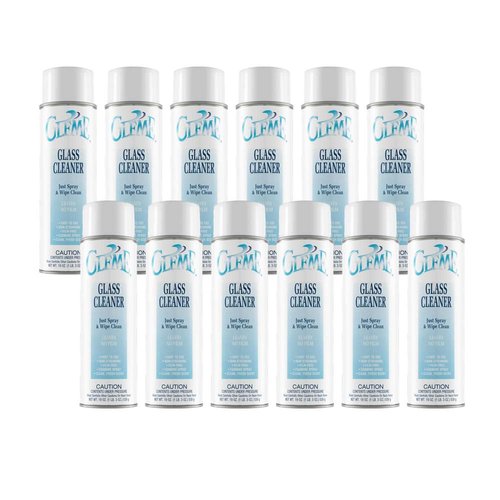 Claire CL050-12pk Gleme Glass Cleaner; 19 Oz. Net Wt,12 Count