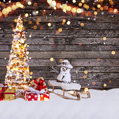 Artificial Snow Blanket Roll for Christmas Village & Tree Decor (94.5 x 31.5 In)