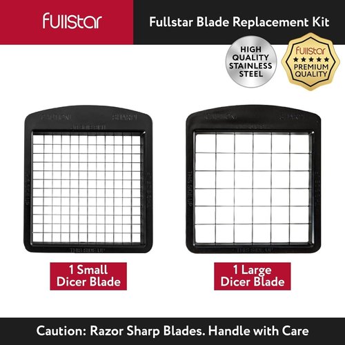 Fullstar Chopper Bundle - 2 Piece Blade Replacement Set for Effortless Food Prep