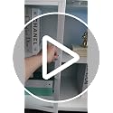 59-Inch Lateral Filing Cabinet with Lockable Drawers, Printer Stand & LED
