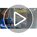 116PCS Christmas Snowflake Window Clings - Reusable Holiday Decor