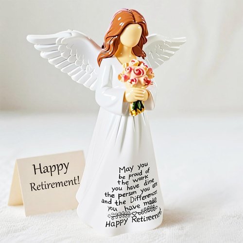 Angel Figurine by [Brand Name] - Thoughtful Retirement Gift for Women | Perfect for Coworkers & Farewell Parties