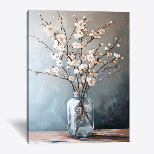 daktenn Floral Canvas Wall Art Bathroom Wall Art Pictures Wall Decor Home Decor Wall Decor for Bedroom Livingroom 24x32 Inches