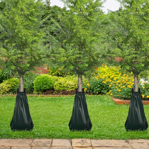 2-Pack 20-Gallon Slow Release Tree Watering Bags - Heavy-Duty Drip Bags