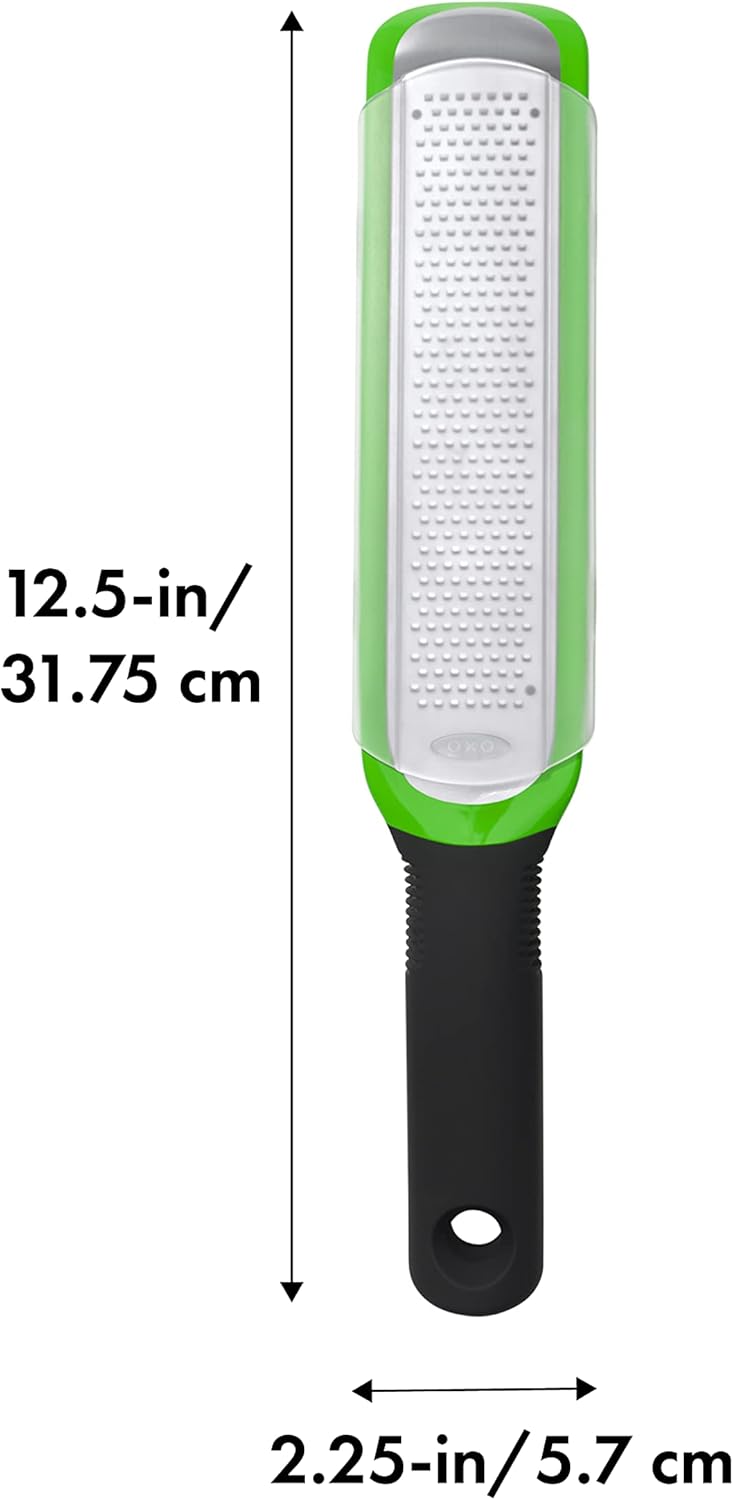 OXO Good Grips Zester & Grater - Precision Etched Design for Effortless Zesting & Grating