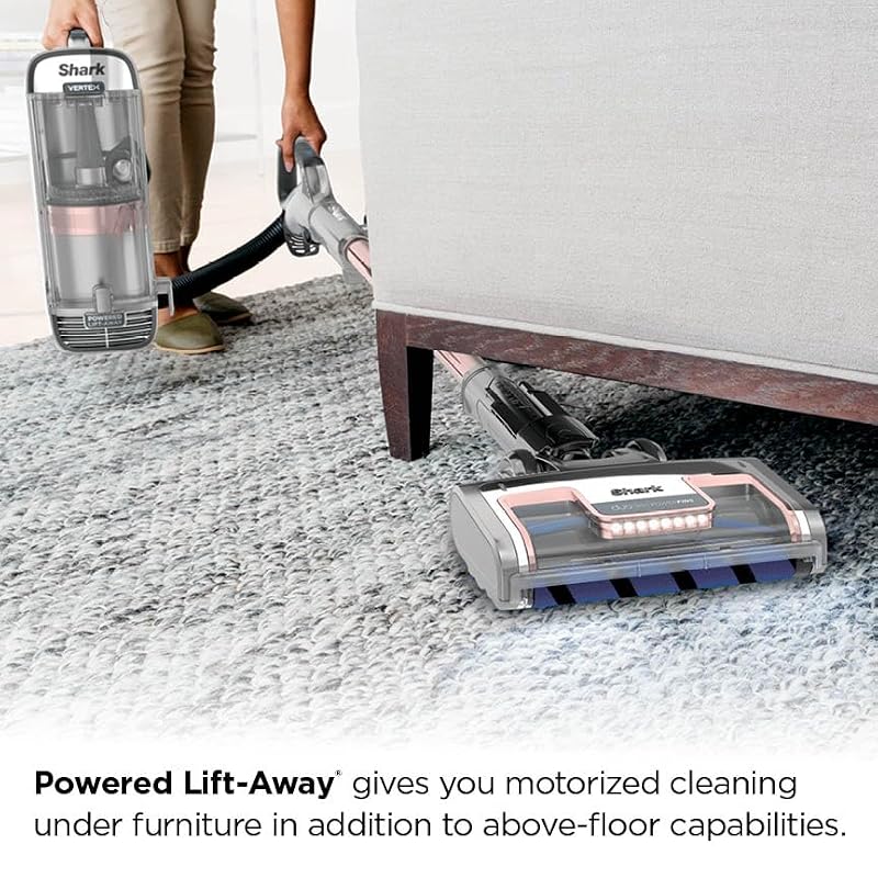 Shark AZ2002 Vertex Powered Lift-Away Upright Vacuum with DuoClean PowerFins