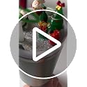 VRHGL Red 4+2 Christmas Stanley Cup Straw Toppers & Handle Charms Kit for 30oz/40oz