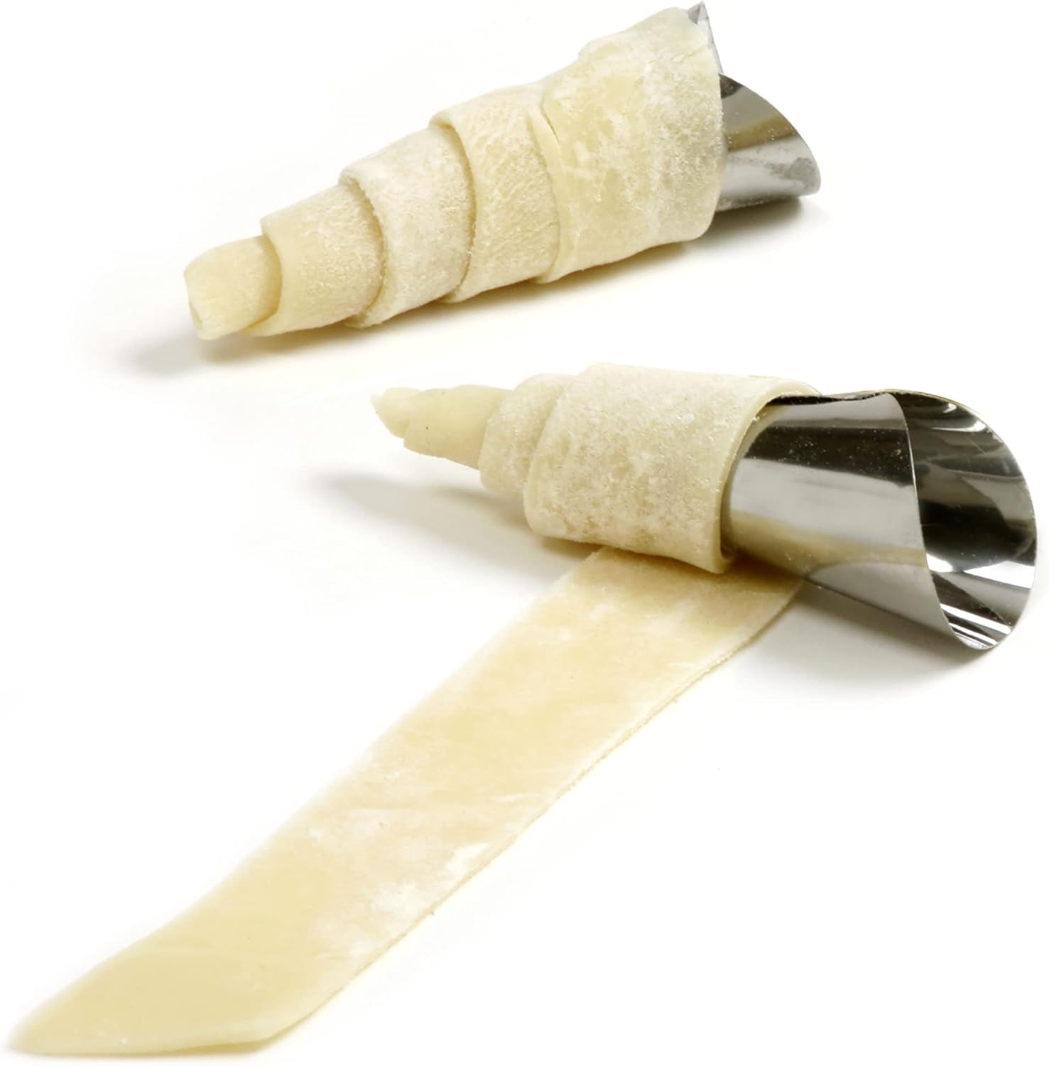 Norpro 3661 Stainless Steel Cream Horn Molds - Set of 6 Durable Baking Tools for Perfect Pastries