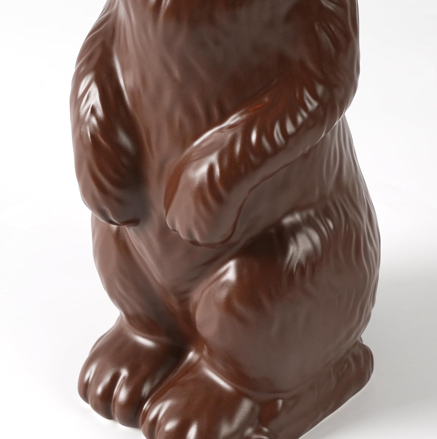 Zesua Easter Bunny Figurine - 14.5" Standing Ceramic Decor for Home & Garden - Perfect Spring Decoration