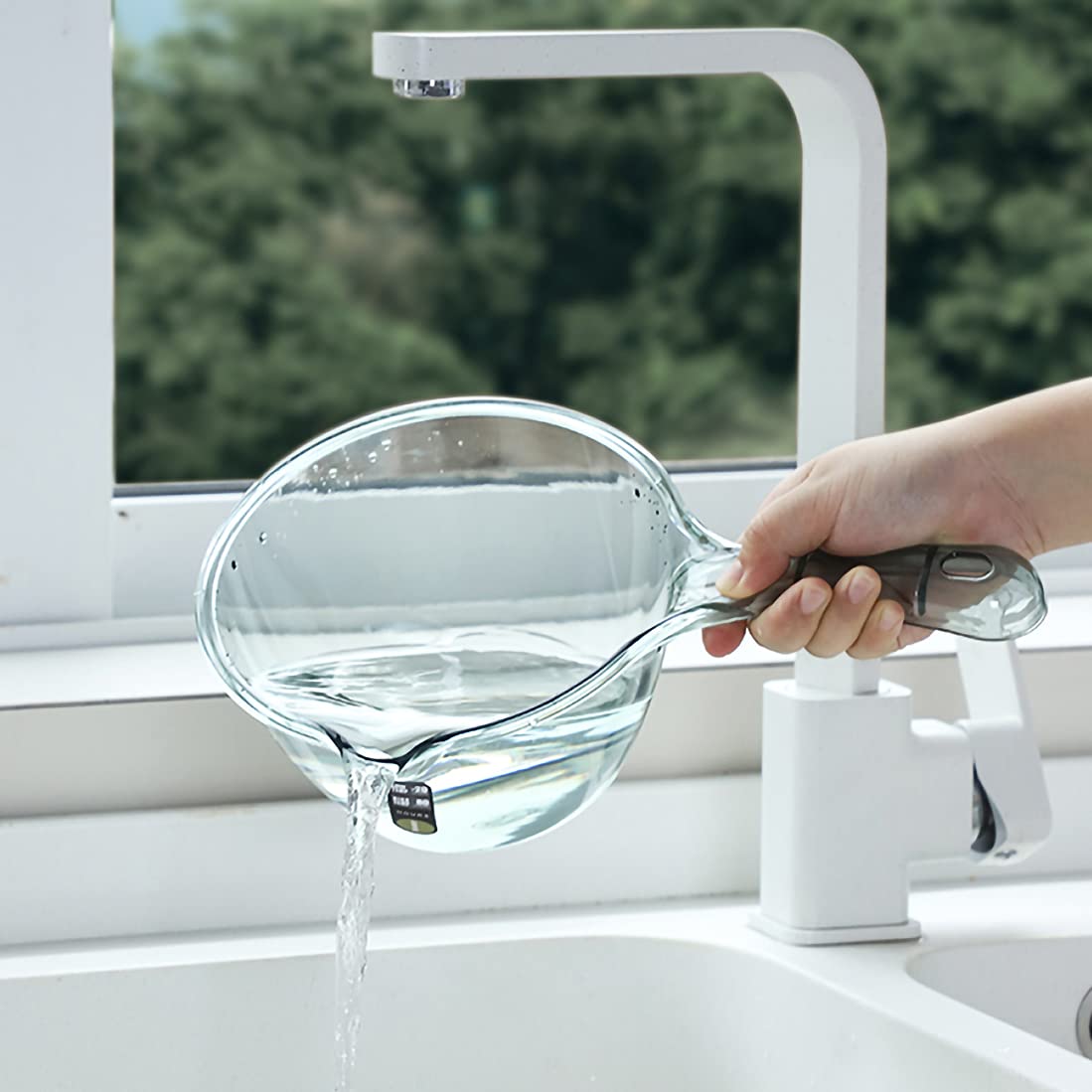 Plastic Water Ladle, Bath Ladle, Dippers, Shower Bucket, Water Bath Scoop, Bathroom Water Scoop Cup, Home Essential