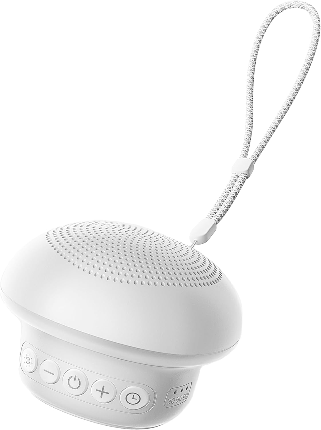 Skiennix Portable White Noise Sound Machine - 20 Soothing Sounds, 48H Battery, Night Light & Timers