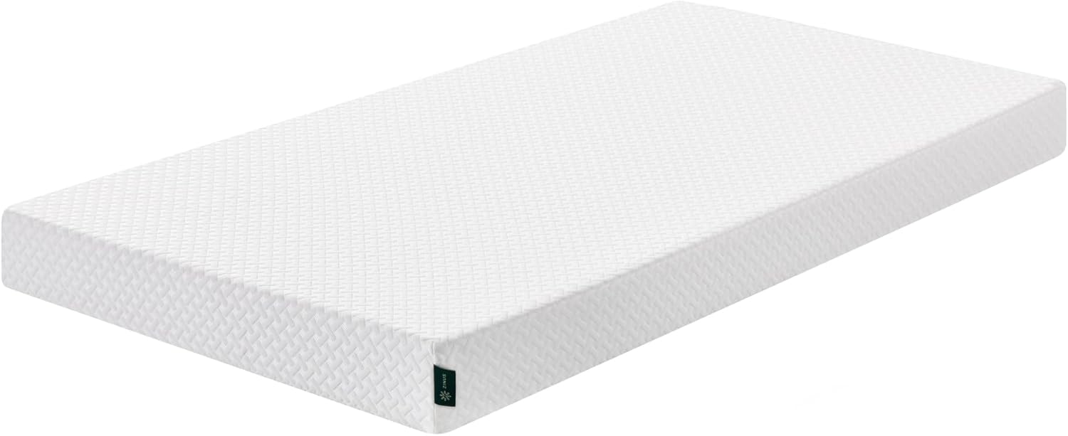 ZINUS 6 Inch Twin Memory Foam Mattress - Cooling Essential, Medium Feel, Breathable & Safe Materials