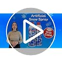 Fake Snow Spray 2-Pack (13oz) - Quick-Dry Tree Flocking & Window Spray