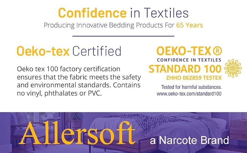 Organic Cotton Allergy Comforter Protector & Duvet Cover
