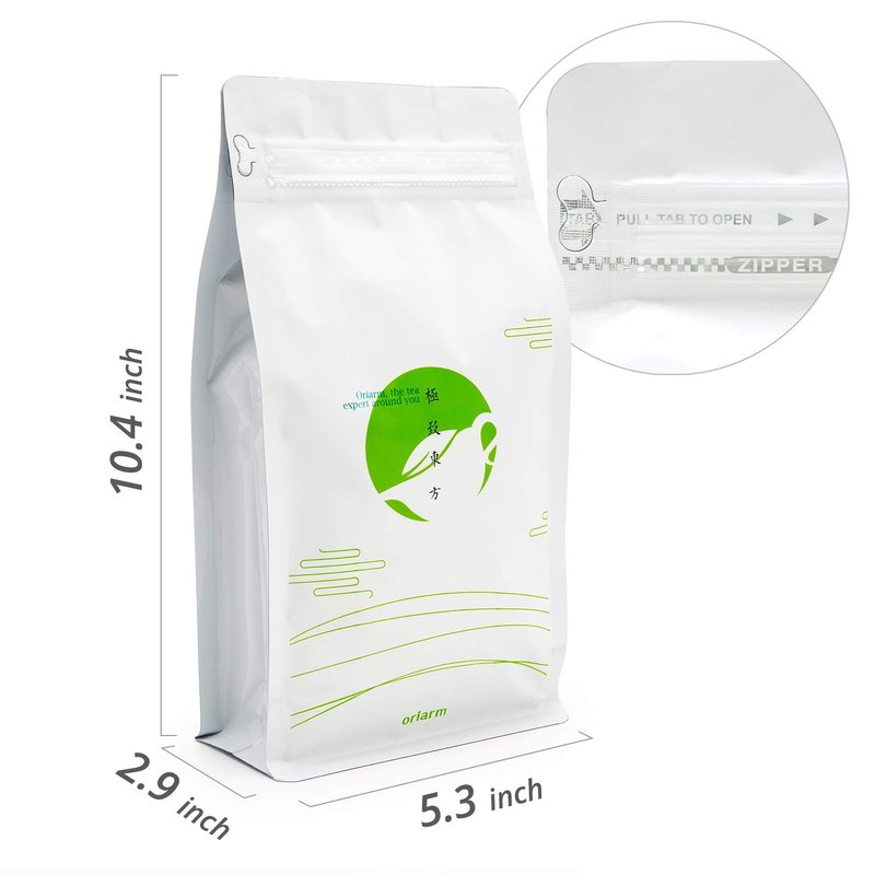 Oriarm Jin Xuan Milk Oolong Tea Loose Leaf - Taiwan Alishan High Mountain Oolong Tea Leaves (Flavored) - 500g (17.64-ounce)