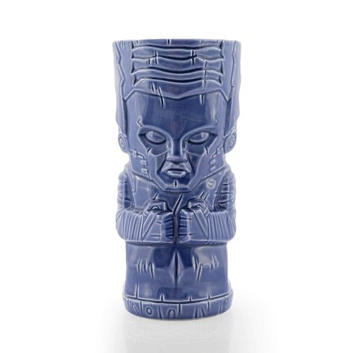 Geeki Tikis 20 ounce Ceramic Mug| Bride of Frankenstein | Blue