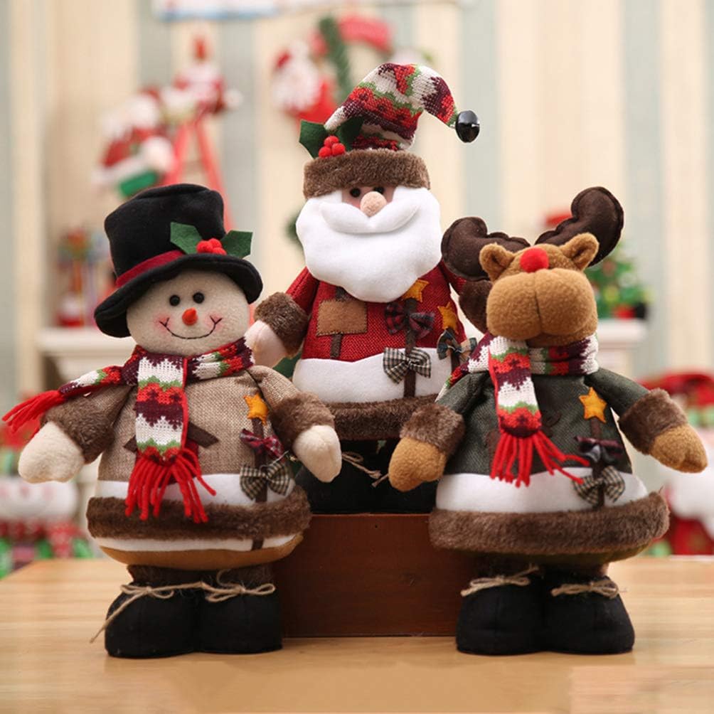 Regine Switzerland Christmas Snowman Dolls - Festive Decor for Kids | Adorable Standing Toy