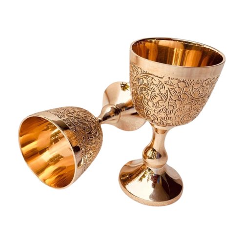 ALADEAN Vintage Chalice Goblet | 1x Royal Wine Cups of King Arthur - Renaissance Medieval Gifts for Communion, Christmas Wedding Anniversary Drinkware Pack of 1pc (Prince Goblet)