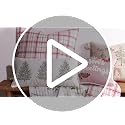 Holiday Red King Comforter Set - Sleigh Bells Christmas Bedding 106x94 with Two Pillowcases