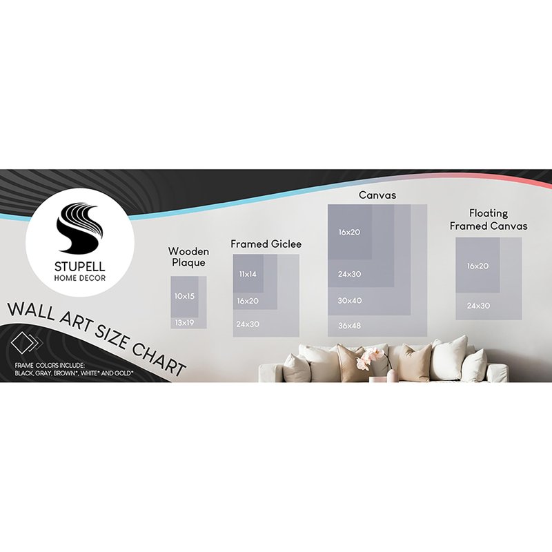 Stupell Industries The Guest Room Guide Black Framed Wall Art, 24x30, Design by Artist Lettered and Lined