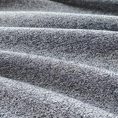 OSVINO Solid Microfiber Bed Runner Scarf & Bedding Protector - Light Gray, King