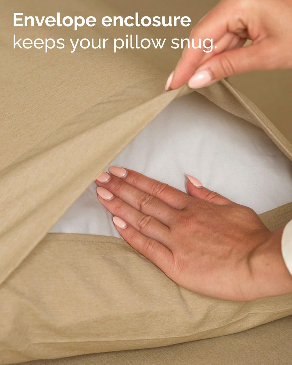 Skiennix Twin XL Sheet Set - Comfy Cooling 3-Piece Bedding - Soft, Wrinkle-Free Tan Color with Deep Pockets