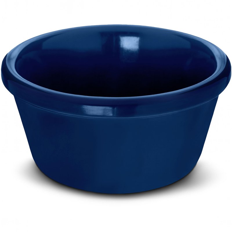 Carlisle FoodService Products Plastic Ramekins, Sauce Bowl For Catering, Kitchen, Restaurant, 4 Ounces, Cobalt Blue, (Pack of 48)