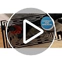 Decorative Metal Umbrella Stand with Removable Tray - Black Entryway Rack