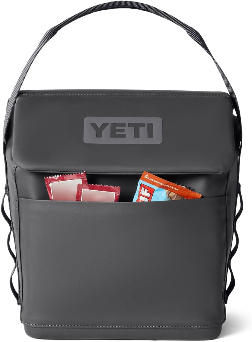 YETI Daytrip 6L Insulated Soft Cooler - Durable Lunch Bag in Charcoal for Outdoor Adventures
