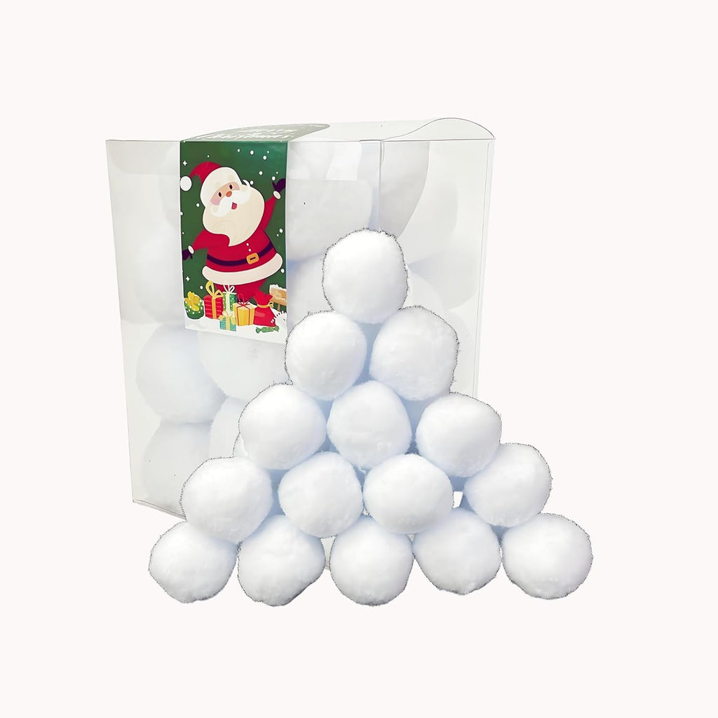 Snow Toy Globe - Soft Artificial Snow Fight Balls for Kids | Indoor & Outdoor Fun