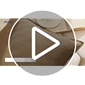 MIULEE Linen Euro Sham Pillow Covers 24x24 Natural Beige Boho Farmhouse Set of 2