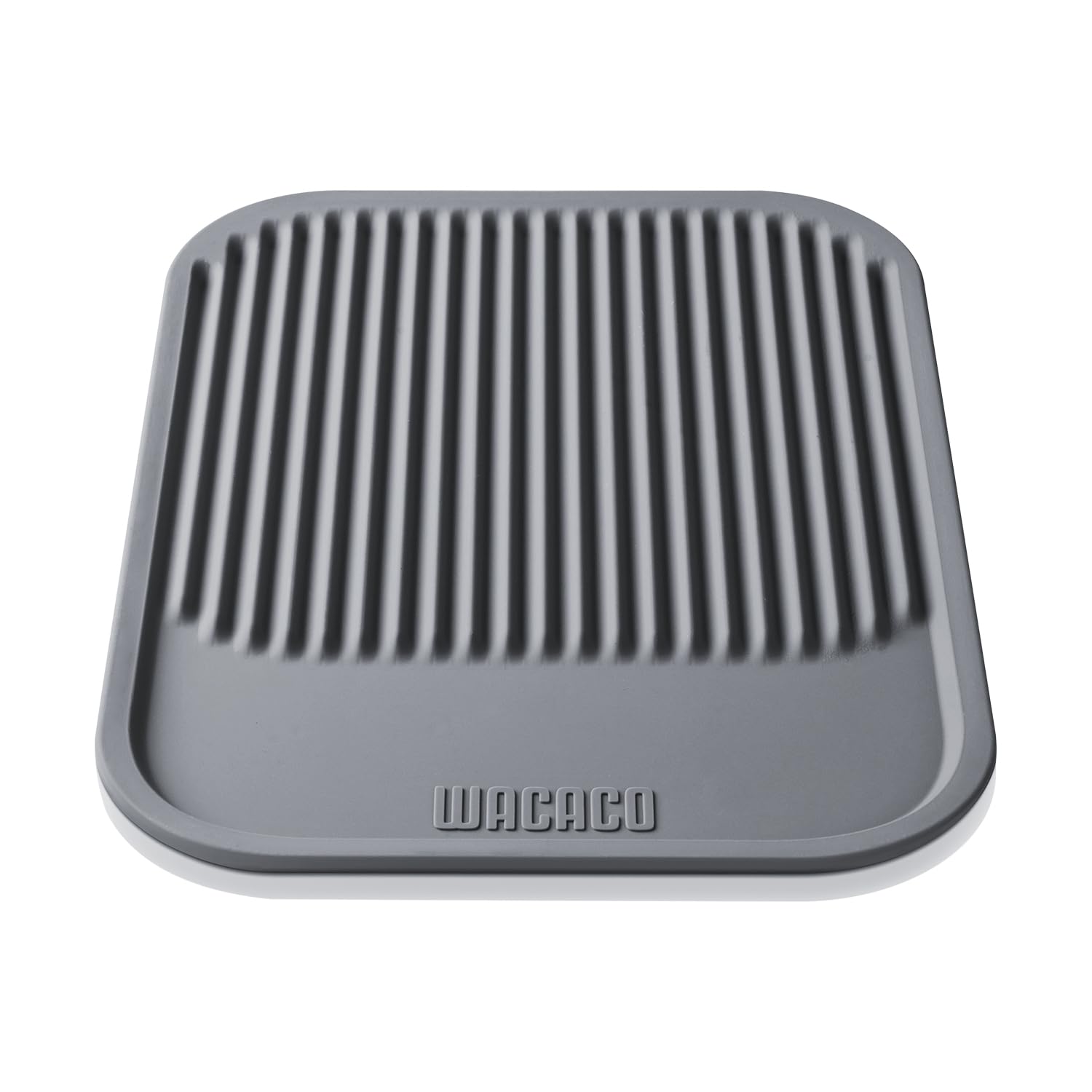 WACACO Coffee Mat, Multi-Purpose Drying Mat and Tamping Mat, Made of Food-Grade Silicone (Compact)