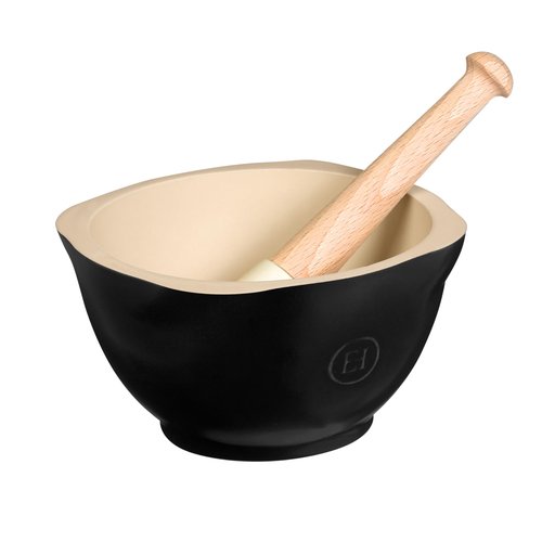 Emile Henry Made in France Mortar and Pestle|Truffle